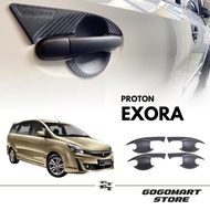 PROTON EXORA Door Handle Bowl Cover Inner Bowl Protector Logo Anti Scratch Pintu Kereta Accessories