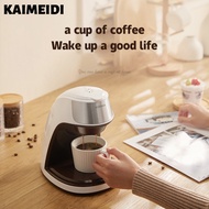 KAIMEIDI เครื่องชงกาแฟที่บ้าน การสกัดด้วยไอน้ำ เครื่องเดียวสำหรับการใช้งานหลายอย่าง ถอดประกอบง่าย ทำความสะอาดง่ายที่บ้าน เครื่องชงกาแฟแบบหยดขนาดเล็ก สำนักงานแบบพกพาชงชาหอม ใหม่ ins แฟชั่นยอดนิยม