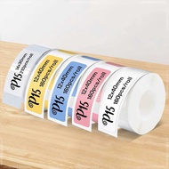 Roll 15x40 thermal sticker 12x40 15x30 14x40 Thermal Printer Tape Transparent Label Paper for P15 P1