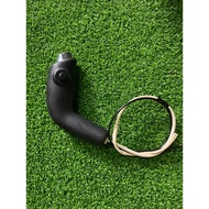 Toyota Passo Racy/hana gear knob with button chrome