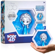 4D Disney Frozen Elsa - Unique Connectable & Collectable Toy Figure, Wall/Shelf Display, Easter Bask