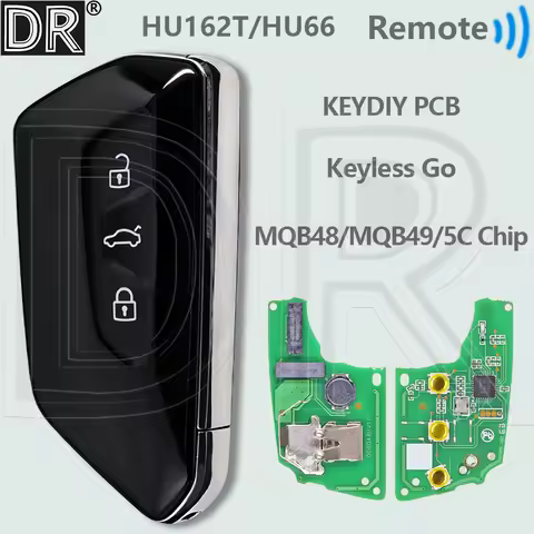 DR Modified MQB48 5C/MQB49 315 433MHz Keyless Go Car Remote Key For VW Volkswagen Golf Polo Tiguan T