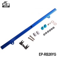 For Nissan Skyline BNR32/R33/34 88-ON RB26 Top feed Injector Fuel Rail Turbo Kit Blue Aluminium Bill
