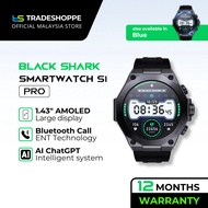 Black Shark Smartwatch S1 Pro 1.43" AMOLED Display, AI-ChatGPT, ENC Bluetooth Phone Calling Smart Wa