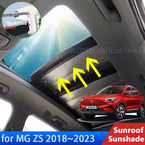 2x Sunroof Sunshade for MG ZS MGZS EV MGZSEV 2023 2022 2021 2020 2019 2018 Accessories Roof Sunscree