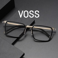 [Ti Titanium Glasses] Ultra Light 9.1g voss Same Style Pure Titanium Glasses Frame 8202314Business B