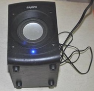 SANYO三洋音響組合喇叭1個SYSP-756/最大消耗功率6W (2007年製造)