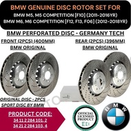 BMW ORIGINAL DISC BRAKE ROTOR, PAD (FRONT, REAR) FOR BMW M5, M5 COMPETITION, M6, M6 COMPETITION [F12