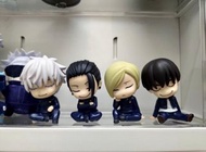 咒術迴戰 懷玉玉折 肩Fig 睡覺扭蛋全套 夏油傑 五條悟 七海建人 灰原雄