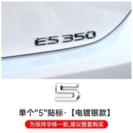 Ứng dụng trang trí đuôi Lexus ES200 nhãn dán ES300H chữ cái ES260 số NX biểu tượng xe Emblems