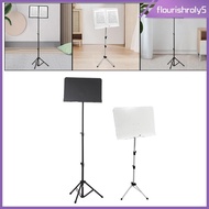 [Flourishroly5] Music Holder,Music Stand,Metal Use Lightweight Foldable Portable Music Sheet Holder,Sheet Music Stand for Violin Players