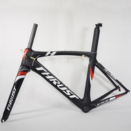 THRUST Carbon Bike Frame Chinese Carbon Fiber Bicycle Frame 46 49 52 54 56 58cm Carbon Frame with Fo