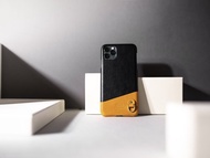 皮革手機殼 iPhone 11/Pro/Max  黑