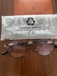 Chrome hearts 24k gold bubba A glasses never used
