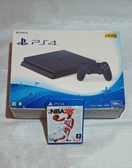 PS4主機 2218A 500GB 附NBA2K21遊戲