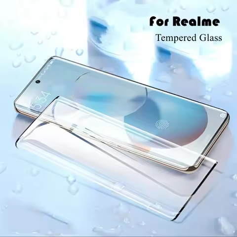 Full Cover Glass For Realme 10 Pro Plus Screen Protector For Realme 10 Pro Plus Tempered Glass Lens 