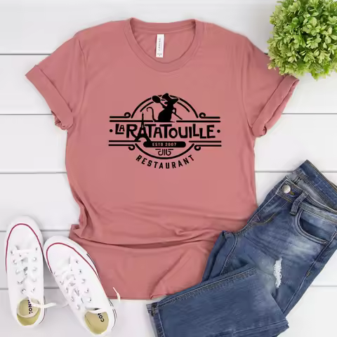 Remy Ratatouille T-shirt Mouse Chef Tee Anyone Can Cook Epcot Food and Wine Shirt Vintage Ratatouill