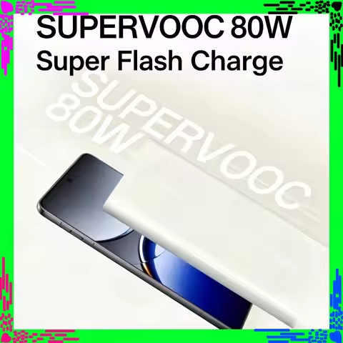 OPPO SUPERVOOC 80W Super Flash Power Bank 12000mAh Large Capacity Portable External Charger Original