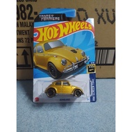 Hot Wheels Bumblebee Gold Transformers (Volkswagen Beetle) | Case Q 2024 | HW Basic Mainline