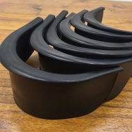 6 Pieces Pool Table Pocket Insert Curved Pool Table Pocket Protectors Replaceable Sturdy for Club Ow