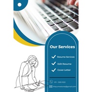 Fast Response | Resume Service | Upah Buat Resume | Resume Maker | Edit Resume