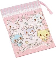 Skater KB62-A Sanrio Mewkle Dreamy Bento Cup Bag, 8.3 x 5.9 inches (21 x 15 cm), Gusset, Girls, Made