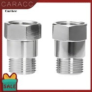 <CarAcc> 2Pcs Mini O2 Sensor Adapter Threaded
