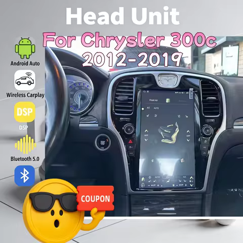 n 13.6inch Android13 Screen Carplay Radio For Chrysler 300c 2012-2019 Car Multimedia Video Player GP