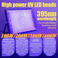400W 395nm 400nm Led UV Floodlight 365nm Ultraviolet Stage Lamp 300W LED Stage Blacklight Waterproof