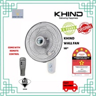 [NEW ARRIVAL] KHIND WALL FAN PULL CHAIN(WF1602SE)/KHIND REMOTE WALL FAN (WF16JR)/ UMS WALL FAN 16” (KIPAS DINDING KHIND)