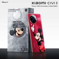 Original New Brand Xiaomi Civi 3 Disney 100th Anniversary Limited Edition 5G Cell phone MIUI14 6.55" 120Hz Dimensity 8200 Ultra Octa Core 50MP Rear Three Cameras 4500mAh 67W NFC