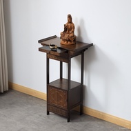 New Chinese Style Altar Hallway Cabinet Buddha Niche Incense Burner Table Rural Household Minimalist Solid Wood Modern I