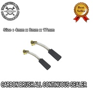 Carbon brush all continuous band sealer charcoal Carbon brushed bostel booster FR-800 FR-900 FRB-770