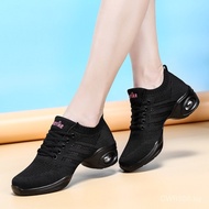 Adult Ladies Square Dance Breathable Soft-Soled Mid Performance Dance Sneakers ZX8T