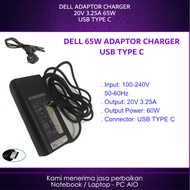DELL 20v 3.25a Type C 65W Latitude E7280 E7289 7390 XPS Charger Adapter 2ndOriginal