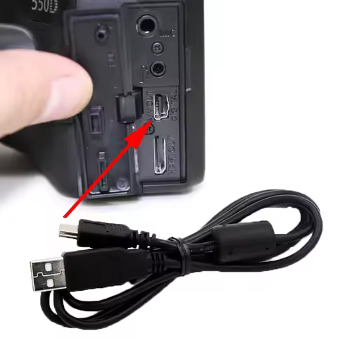 USB Cable For SLR Camera Data Lne For Canon 5D 7D 10D 20DD 450D 500D 550D 600D 650D 700D 1100D 1200D