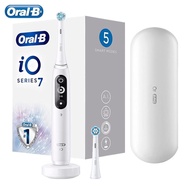 Oral-B IO7 Electric Toothbrush Rechargeable 3D Visible Timer Teeth 5 Modes Replacement Brush Head Ma