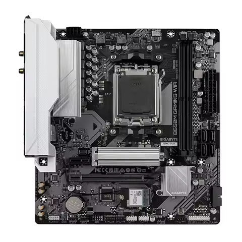 Used GIGABYTE B650M GAMING WIFI Motherboard AMD B650 Socket AM5 DDR5 128G M.2 M-ATX Mainboard for PC
