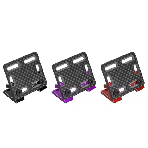 Carbon Fiber ESC V2 Inclined Mount Plate for YOKOMO YD2 RC Car Upgrade Part Accessory