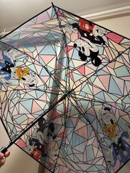 DISNEY 100周年紀念版！米奇&唐老鴨長柄雨傘
