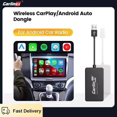 Carlinkit New Wireless CarPlay Adapter Wireless Android Auto Dongle For Modify Android Screen Car Ar