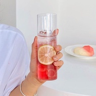Ultra-thin Collins oblique glass cup Highball Hi Stick cup Cocktail cup Jin tang li juice drink High
