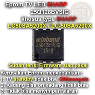 Ic Eprom Firmware TV SHARP LC50SA5200X / LC-50SA5200X