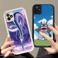 DF-76 Hayao Miyazaki Totoro Luxury Soft Casing for Realme C53 C63 C61 C51 GT SE NEO6 6 Note 50 60 Na