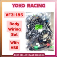 SYM VF3 VF3i 185 VF3185 LE Pro Harness Body Wiring Set - With ABS Local Wire Wayar Wayer Wayering Wayaring Complete Set