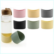 6cm/7cm Curved Silicone Boot For Cup Anti-Slip Silicone Water Bottle Bottom Sleeve Insulative Protec