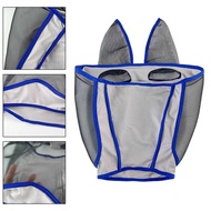 [lzdjlmy1zs] Horse Fly Mask Head Cover Protective Professional Wear-resistant Farming Equine Supplie