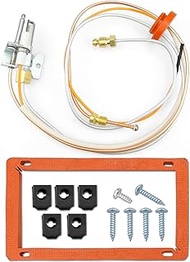 SP20075 Pilot and Igniter Assembly Replacement Kit, Natural Gas Water Heater Assembly Fit for Rheem GE Smartwater Heater, Water Heater Parts Replace GG50T06AVH00 AS39845 22V40PF1