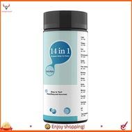 【pwlydc1g】Water Hardness Test Kit 14-In-1 Water Test Kit for Drinking Water, for Tap, Home Water Tes