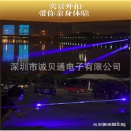 B017Blue Light Flashlight Self-Defense Adventure Star Pointer Laser Pointer Flashlight Rescue Signal